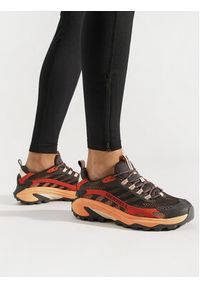 Merrell Sneakersy Moab Speed 2 J037531 Pomarańczowy. Kolor: pomarańczowy. Materiał: materiał #4