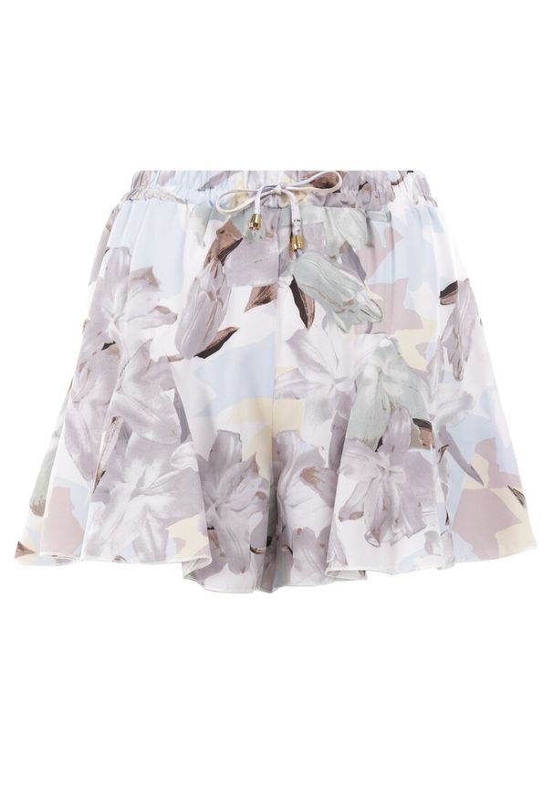 Born2be - Szare Szorty Ashari. Kolor: szary. Styl: elegancki