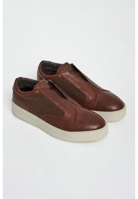 Baldinini - Sneakersy męskie skórzane BALDININI. Materiał: skóra #1