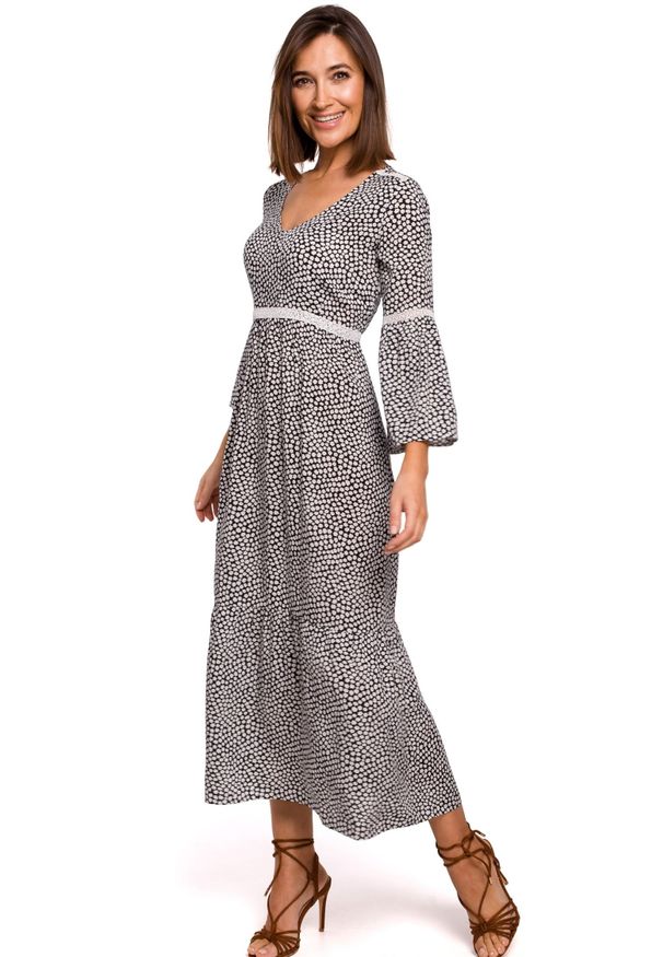 Sukienka Style boho, w kwiaty