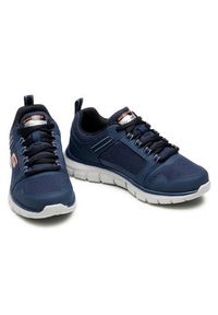 skechers - Skechers Sneakersy Knockhill 232001/NVOR Granatowy. Kolor: niebieski. Materiał: materiał #6