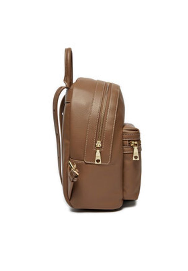Love Moschino - LOVE MOSCHINO Plecak JC4123PP1LLB0209 Brązowy. Kolor: brązowy. Materiał: skóra