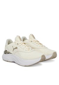 Puma Buty do biegania Softride Mayve Hybrid Skins 310996 02 Écru. Materiał: materiał