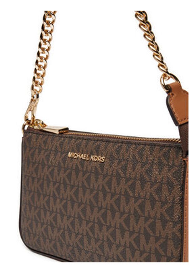 MICHAEL Michael Kors Torebka 32F1GJ6W6B Brązowy. Kolor: brązowy. Materiał: skórzane