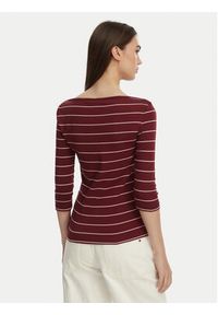 TOMMY HILFIGER - Tommy Hilfiger Bluzka New Cody WW0WW40589 Czerwony Slim Fit. Kolor: czerwony. Materiał: bawełna #2