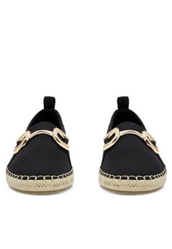 DeeZee Espadryle WSS21182-01 Czarny. Kolor: czarny. Materiał: materiał
