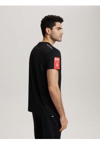 Diverse - T-shirt męski z nadrukiem DKR S 0223 S1823 - - Rozmiar: L. Kolor: czarny. Materiał: bawełna. Wzór: nadruk #4