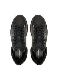Karl Lagerfeld - KARL LAGERFELD Sneakersy KL54519A Czarny. Kolor: czarny. Materiał: skóra #6