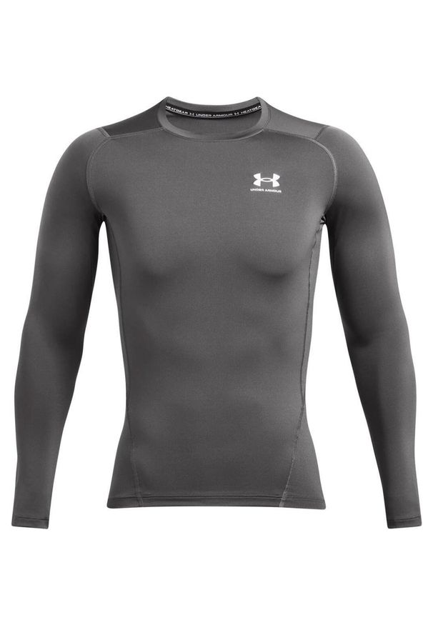 Bluza męska Under Armour HeatGear Long Sleeve. Kolor: szary. Długość rękawa: długi rękaw