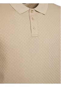 JOOP! Polo Roni 10100056 30100501 Brązowy Regular Fit. Typ kołnierza: polo. Kolor: brązowy. Materiał: bawełna #3