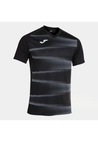Koszulka do piłki nożnej dla chłopców Joma Grafity II. Kolor: czarny. Sport: piłka nożna
