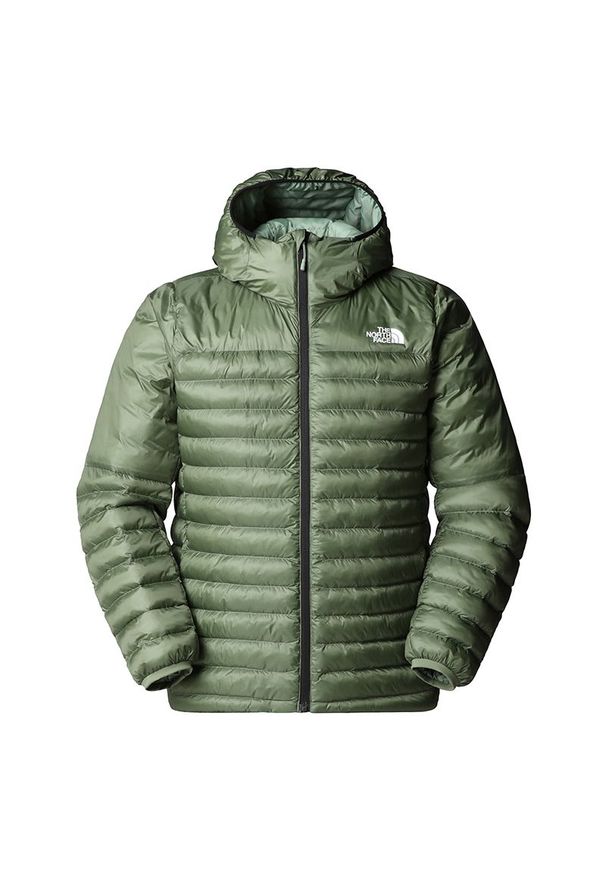 Kurtka męska The North Face Terra Peak 0A88TVBO91 - zielona. Okazja: na co dzień. Kolor: zielony. Materiał: materiał, nylon, puch, syntetyk. Sezon: zima, jesień. Styl: casual
