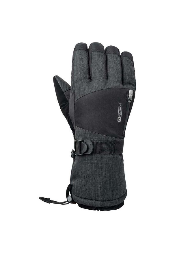 Elbrus - Rękawice Narciarskie Męskie Rihhar. Kolor: wielokolorowy, szary, czarny. Sezon: zima. Sport: narciarstwo