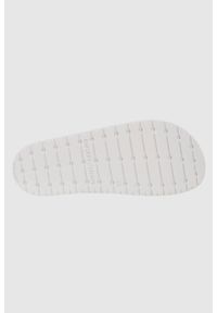 Emporio Armani - EMPORIO ARMANI Białe klapki męskie, Rozmiar 40. Kolor: biały. Materiał: materiał. Wzór: haft #3