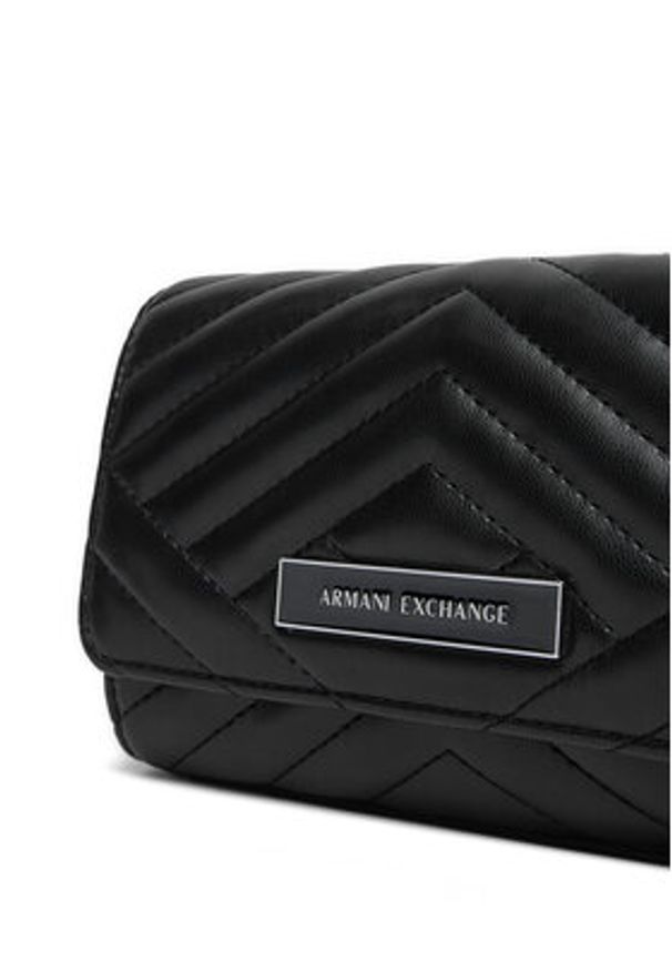 Armani Exchange Torebka 948481 4R742 00020 Czarny. Kolor: czarny. Materiał: skórzane