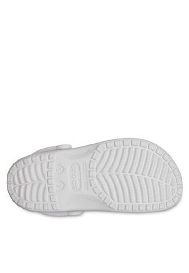Crocs Klapki Classic Glitter Clog 205942 Srebrny. Kolor: srebrny
