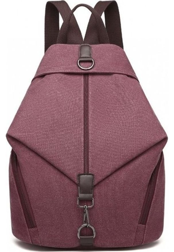 Accessorize Me Różowy Plecak Damski Worek Płócienny Havani. Kolor: różowy