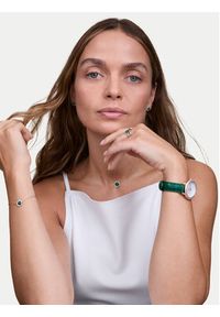 Daniel Wellington Zegarek Crystalline Bezel 32 DW00100826 Różowe złoto. Kolor: wielokolorowy, różowy, złoty. Materiał: skóra #7