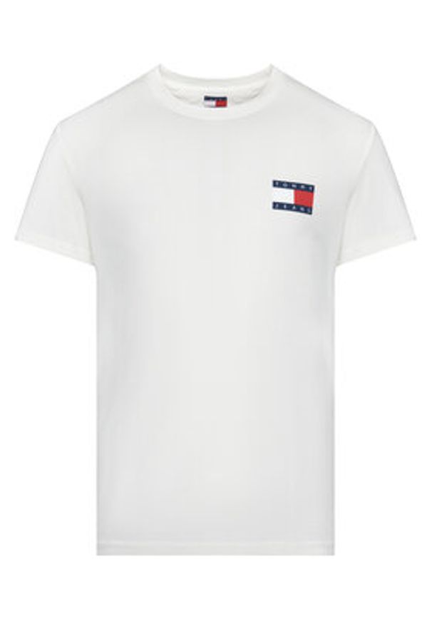 Tommy Jeans Komplet 2 t-shirtów Ess Flag DM0DM22143 Kolorowy Slim Fit. Materiał: bawełna. Wzór: kolorowy