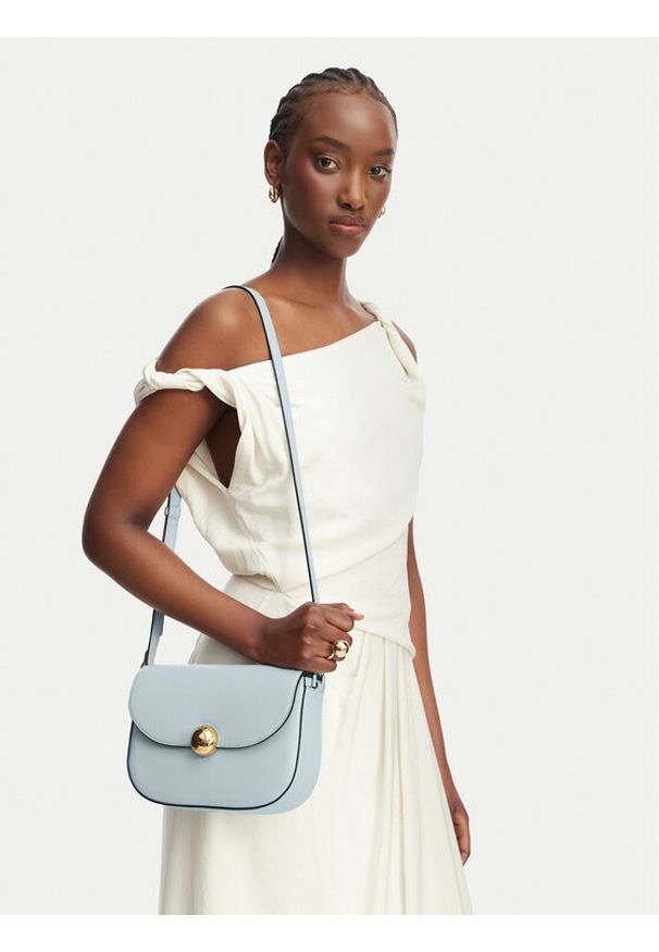 Furla Torebka Moonlight S WB01887 BX3036 CN AR300 Błękitny. Kolor: niebieski. Materiał: skórzane