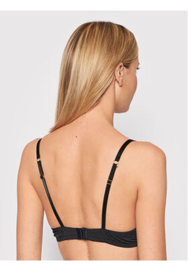 SELMARK - Selmark Biustonosz push-up Etna 10513 Czarny. Kolor: czarny. Materiał: syntetyk. Rodzaj stanika: push-up