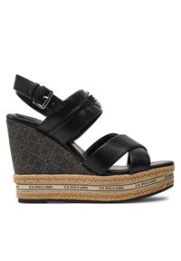 U.S. Polo Assn. Espadryle Aylin016 Czarny. Kolor: czarny. Materiał: skóra