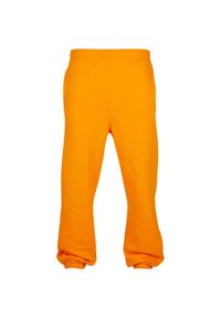 Urban Classics - Męskie Spodnie Dresowe. Kolor: żółty, pomarańczowy, wielokolorowy. Materiał: dresówka