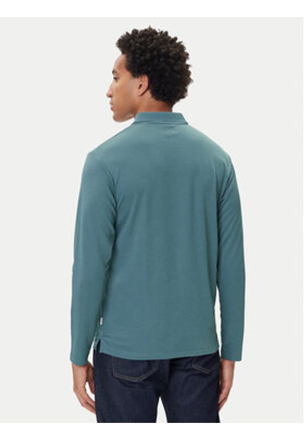 Jack & Jones Polo Crodney 12259645 Niebieski Regular Fit. Typ kołnierza: polo. Kolor: niebieski. Materiał: bawełna