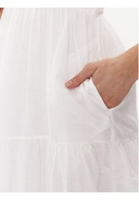 Seafolly Sukienka letnia 54865-DR Biały Regular Fit. Kolor: biały. Materiał: bawełna. Sezon: lato