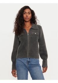 Morgan Kardigan 232-MDOMI Szary Regular Fit. Kolor: szary. Materiał: syntetyk #1