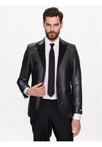 Karl Lagerfeld - KARL LAGERFELD Krawat 805100 532153 Czarny. Kolor: czarny. Materiał: jedwab