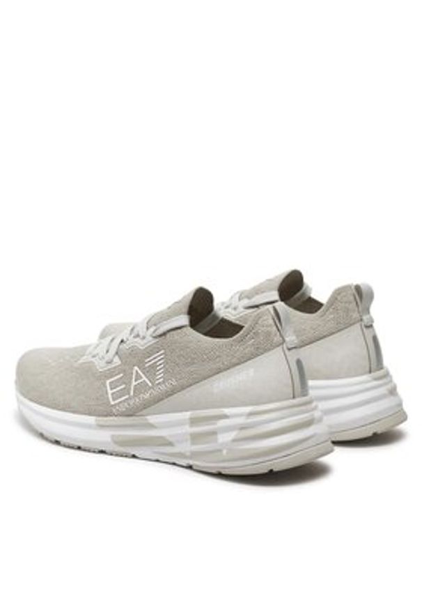 EA7 Emporio Armani Sneakersy X8X095 XK240 T498 Szary. Kolor: szary. Materiał: materiał
