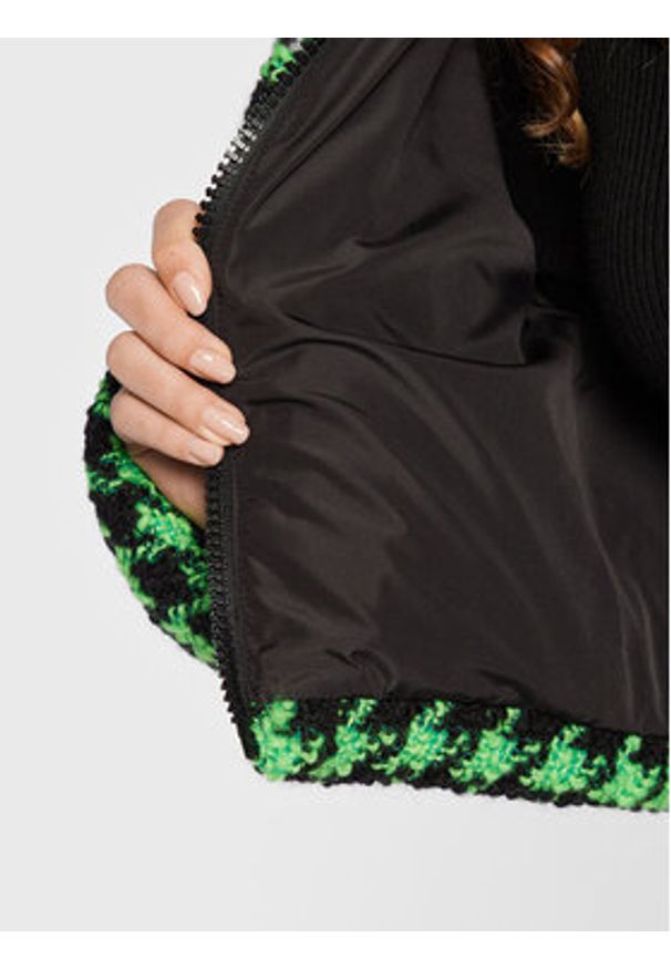 MSGM Kurtka puchowa 3341MDH27X 227607 Zielony Regular Fit. Kolor: zielony. Materiał: wełna