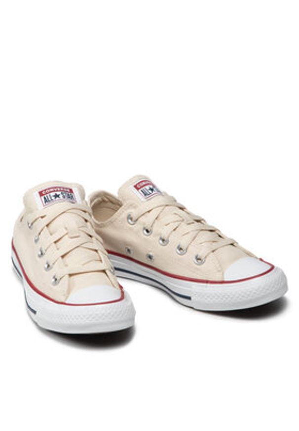 Converse Trampki Chuck Taylor All Star Ox 159485C Beżowy. Kolor: beżowy. Materiał: materiał