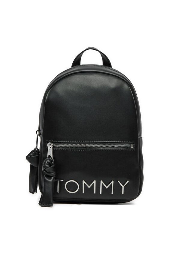 Tommy Jeans Plecak Tjw Bold Backpack AW0AW16261 Czarny. Kolor: czarny. Materiał: skóra