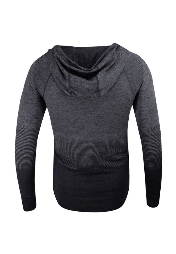 Stedman - Bluza Sportowy z Kapturem, Szara, Grafitowa, Raglanowe Rękawy, Nylonowa. Typ kołnierza: kaptur. Kolor: szary. Materiał: nylon, poliester. Długość rękawa: raglanowy rękaw. Długość: długie. Wzór: gradientowy, gładki. Styl: sportowy