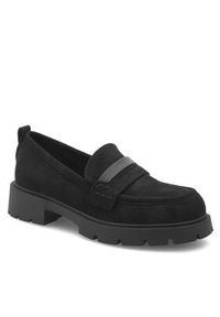 Jenny Fairy Loafersy ISLA WS21095-01 Czarny. Kolor: czarny. Materiał: materiał #3