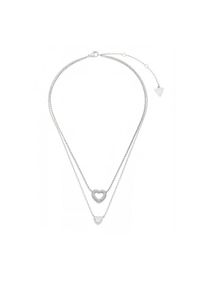 Guess Naszyjnik JUBN05 026JW Srebrny. Materiał: ze stali, ze stali nierdzewnej. Kolor: srebrny #1