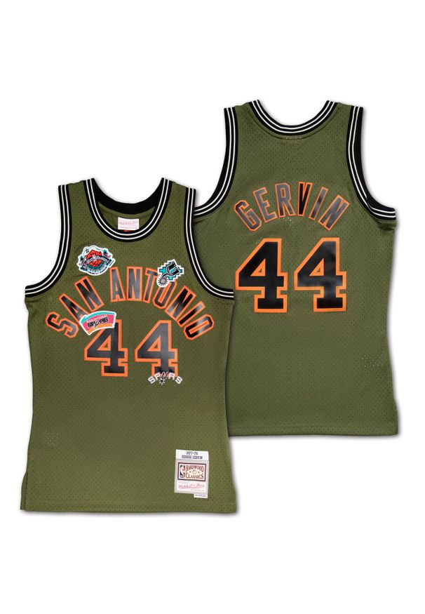 Mitchell & Ness - Koszulka Nba San Antonio Spurs George Gervin. Kolor: zielony. Sport: koszykówka