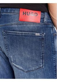 Hugo Jeansy 50499046 Niebieski Slim Fit. Kolor: niebieski #4