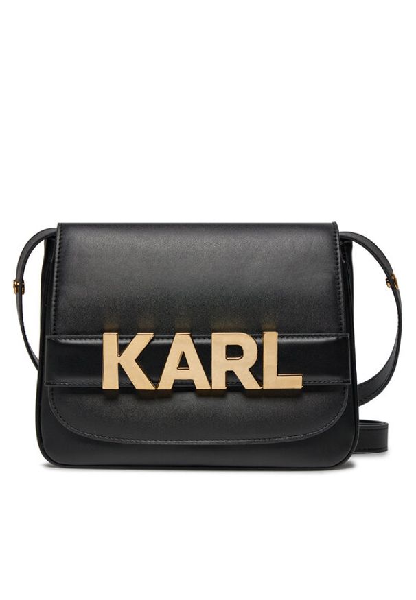 Karl Lagerfeld - KARL LAGERFELD Torebka 236W3092 Czarny. Kolor: czarny. Materiał: skórzane