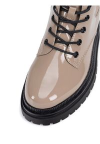 DeeZee Trzewiki WS13512-01 Beżowy. Kolor: beżowy. Materiał: skóra #5