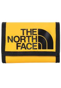 Portfel The North Face Base Camp 0A52THZU31 - żółty. Kolor: żółty. Materiał: materiał, nylon. Wzór: aplikacja #1