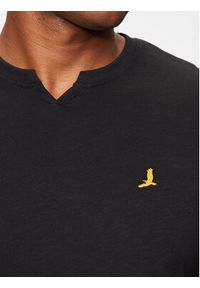 Brave Soul T-Shirt MTS-627MCBRIDEB Czarny Straight Fit. Kolor: czarny. Materiał: bawełna #4