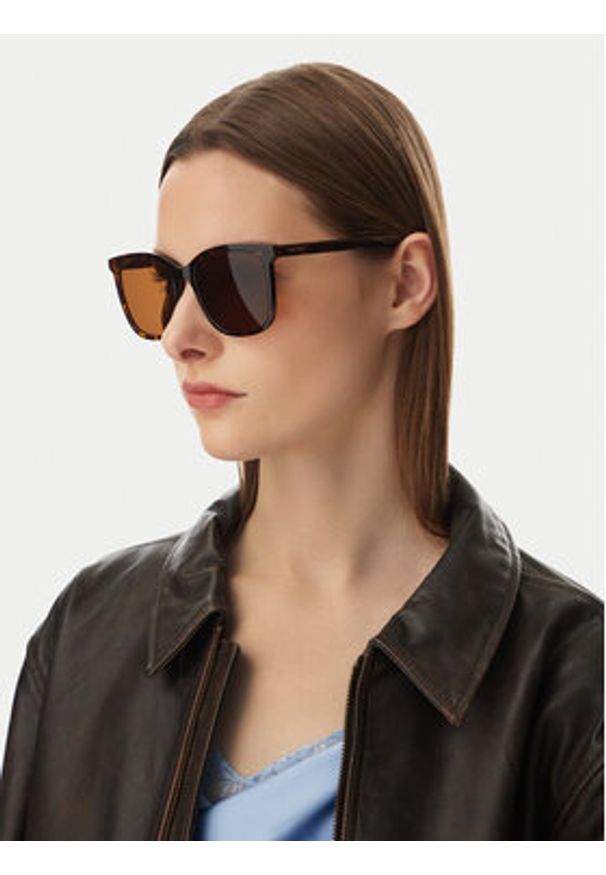 Nine West Okulary przeciwsłoneczne CEO-NW6626S Brązowy ciemny. Kolor: brązowy