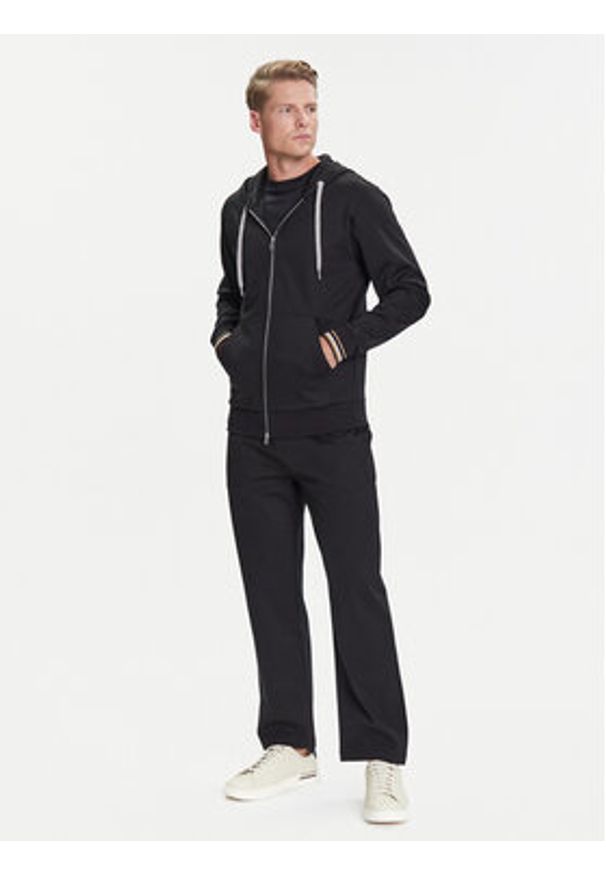 BOSS Spodnie dresowe C-Locsin 109 50543426 Czarny Regular Fit. Kolor: czarny. Materiał: bawełna