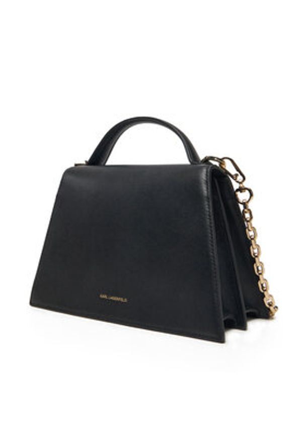 Karl Lagerfeld - KARL LAGERFELD Torebka A1W30036 Czarny. Kolor: czarny. Materiał: skórzane