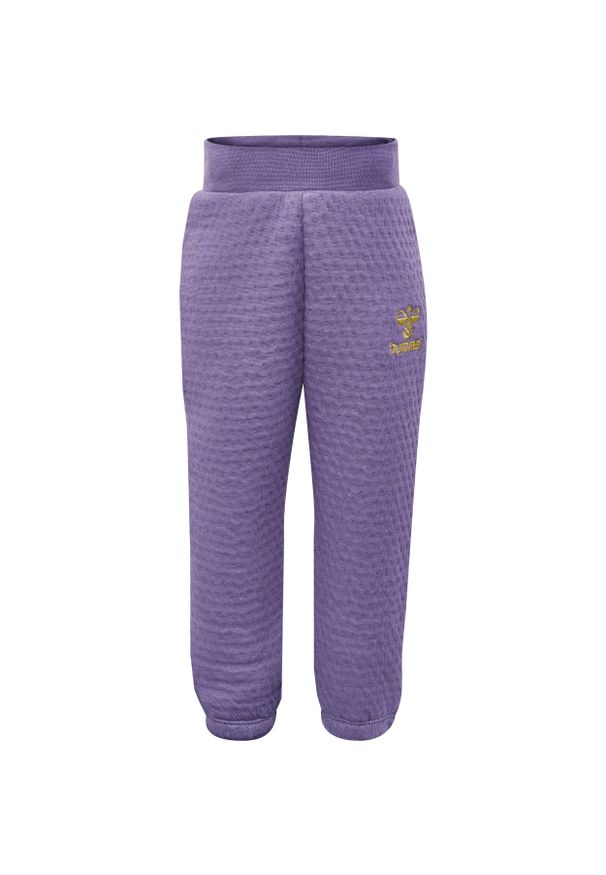 Dziewczęce spodnie dresowe Hummel Inge. Kolor: wielokolorowy, niebieski, fioletowy. Materiał: dresówka