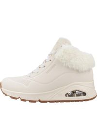 skechers - Buty Skechers Model Uno-fall Air Kolor Biały. Kolor: biały. Materiał: tkanina, syntetyk