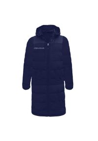 Givova Navy Męska Kurtka Zimowa - Ciepła i Wodoodporna. Kolor: niebieski. Sezon: zima. Styl: elegancki #1